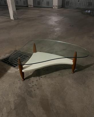 Tavolino moderno in vetro temperato