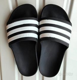 adidas Adilette Aqua Slides Kids nere taglia 34