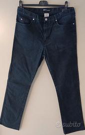 JEANS NERI FIRMATI "LINDEBERG "