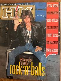 H/M rivista musicale heavy metal hard rock n. 70