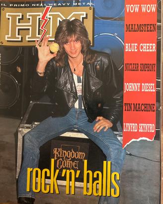 H/M rivista musicale heavy metal hard rock n. 70