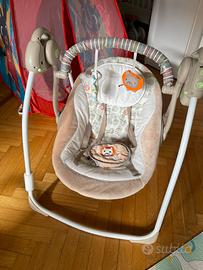 Dondolo motorizzato con melodie e rumore bianco