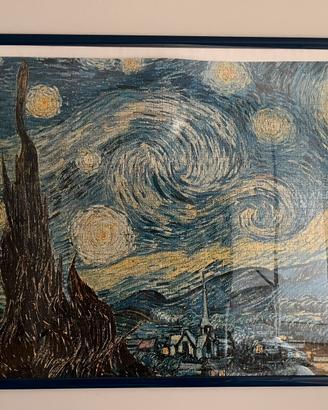 Puzzle 1000 pz quadro notte stellata Van Gogh