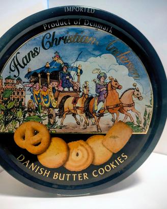 Latta biscotti al burro Danesi vintage 