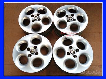 Cerchi in lega 6 x 15 ALFA ROMEO 145 attacco FIAT