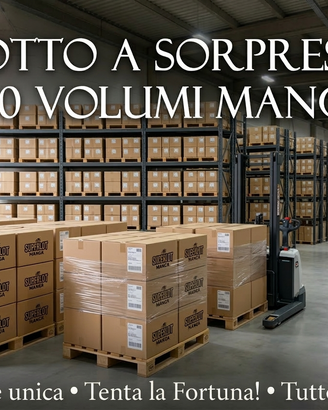 🎲 200 Volumi MANGA – Lotto Sorpresa Non sai cosa
