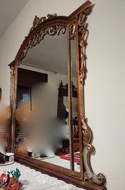 Specchio grande da parete anni 50 60