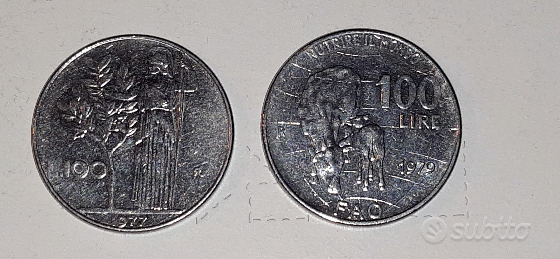 MONETE 100 LIRE 1977-1979 - Collezionismo In vendita a Parma