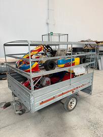 Carrello + 2 kart