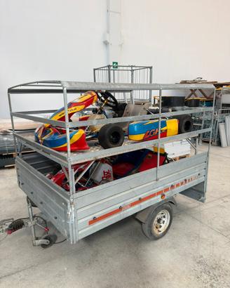 Carrello + 2 kart