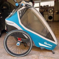 Rimorchio bici bambino