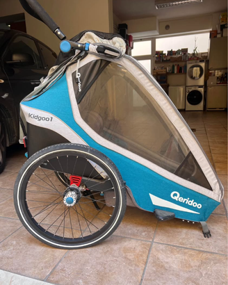 Rimorchio bici bambino