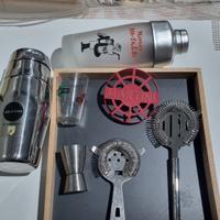 Set da Bar Vintage + Alessi – Shaker, Strainers