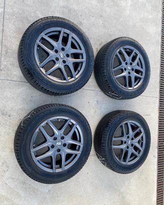 Cerchi in lega e gomme 225/55/17  Michelin
