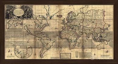 Moll - A new mapp of the world