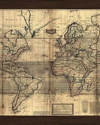 Moll - A new mapp of the world