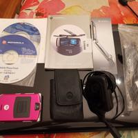 Motorola razr v3 fucsia funzionante