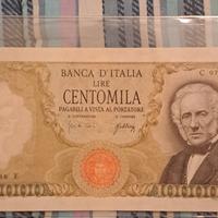 banconota 100 mila lire Manzoni R2