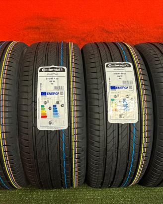 215 45 18 Gomme Estive 2025 Continental 215 45R18