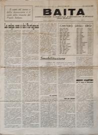BAITA foglio partigiano 1945