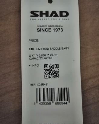 Borse SHAD per Honda CB 500 F
