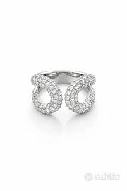 Anello con diamanti 1,87ct