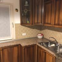 Cucina di ciliegio ad angolo