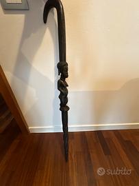 Bastone da passeggio tribale africano