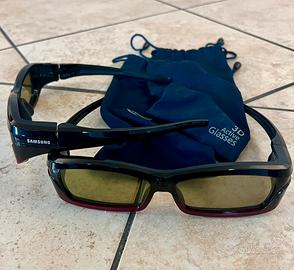 2 paia di occhiali attivi 3D Samsung