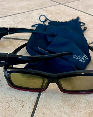 2 paia di occhiali attivi 3D Samsung