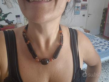 Collana etnica artigianale