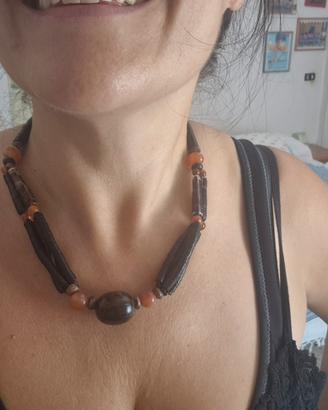 Collana etnica artigianale