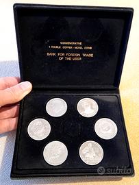 VECCHIE MONETE UNIONE SOVIETICA COFANETTO CCCP