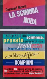 La Scimmia Nuda Desmond Morris ed. Italiana Rara d