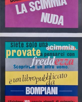 La Scimmia Nuda Desmond Morris ed. Italiana Rara d