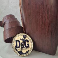 Cintura uomo vera pelle D&G.