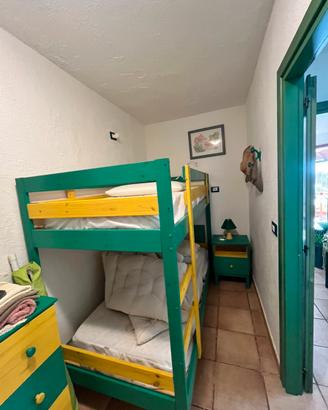 letto a castello in legno Ikea €.50