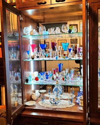 Collezione di bicchieri pregiati di Murano, Boemia