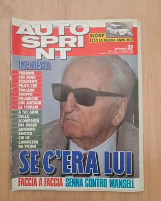 Autosprint n�32 1991 BMW M3 E30 Gruppo A - Ferrari