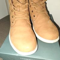 Lumberjack Dominic- Sneakers Alta Nabuk Giallo 44