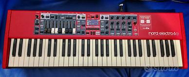 Nord Electro 6D 61,Borsa,Pedale,Imballo Originale