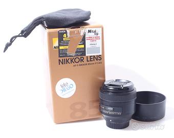 OBIETTIVO NIKON AF-S 85 MM F/1.8 G. NITAL.