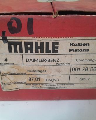Serie 4 pistoni completi Mercedes 220D L206D