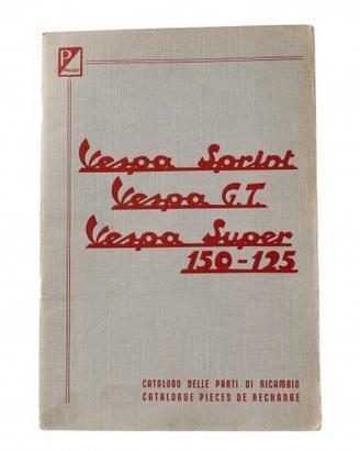 Catalogo ricambi Vespa Sprint GT Super 125 150