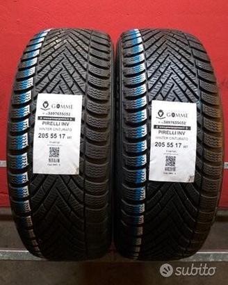 2 gomme 205 55 17 pirelli inv a3863