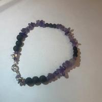 Bracciale unisex ametista
