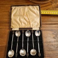 set cucchiaio da caffè anni 40