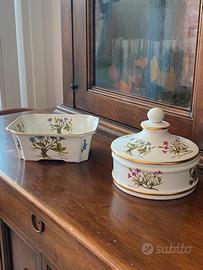 Set Porcellana Decorata con Fiori