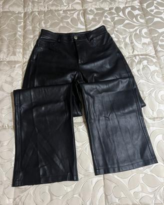 Pantalone in pelle