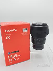 SONY FE 35 MM F 1.4 ZEISS